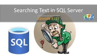 Searching Text in SQL Server (#217)