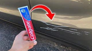 Use Toothpaste to Remove Scratches from Your Car. Does It Work?