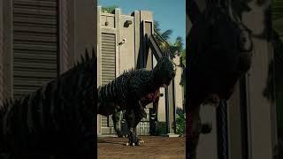 CRISTATUSAURUS RELEASE ANIMATION - Jurassic World Evolution 2 (mod)