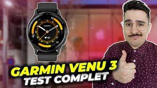 GARMIN VENU 3 : La montre connectée équilibrée par excellence ? Test complet  ⌚