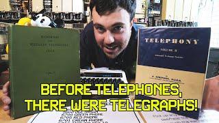 Telegraph Machine History Part 1! - Telephone Tuesdays