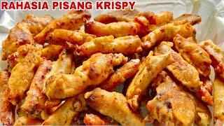 SIMPEL BANGET IN RESEP STIK PISANG KRISPY TAHAN LAMA RENYAH MANIS LEMBUT DIDALAM