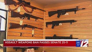 RI Senate passes modified assault weapons ban