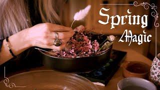 Spring Magic  Celebrating Ostara, Cinematic ASMR with Witch Roleplay, Immersive Ambience & Music