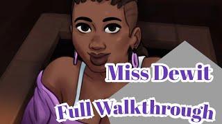 Miss Dewitt Full Walkthrough completed storyline | Summertime saga