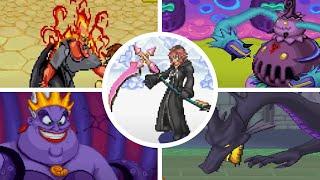 Kingdom Hearts Chain of Memories (GBA) - All Bosses