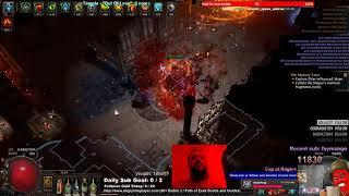CYCLONE SLAYER BUILD T14 Crimson Temple Demo for Path of Exile