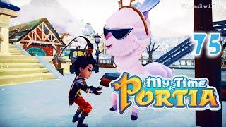 Новогодняя Снежинка и пенсионер Мейсон  My Time At Portia Прохождение #75