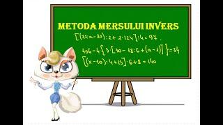 Metoda mersului invers - Exercitii si Probleme