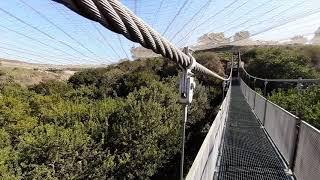 Parque Tricao desde el puente colgante