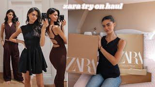 Zara TRY ON Haul October 2024 | Autumn / Winter 