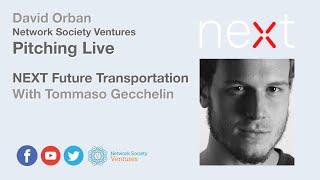 Network Society Ventures Pitching Live NEXT future transportation With Tommaso Gecchelin