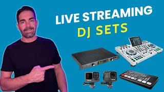 Live Streaming DJ Sets on Twitch & Mixcloud | advanced and basic set-up advice