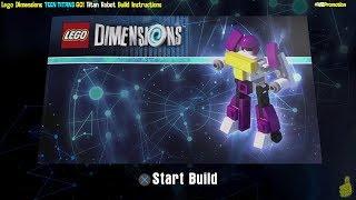 Lego Dimensions: Titan Robot / Build Instructions (Teen Titans Go! FUN Pack #71287) - HTG