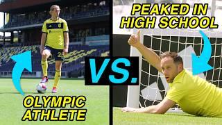 2024 Olympics Soccer Player vs. College Football Fan | Josh Mancuso Show