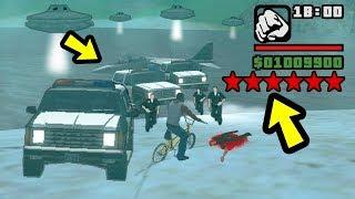 Что будет, если получить красные звёзды в GTA San Andreas?