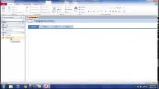 MS Access 2010 - How to create a login form in access