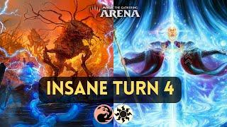  INSANE TURN 4 VALUE | MTG Arena Standard | Red White Portal to Phyrexia Recombinator