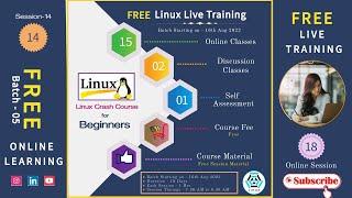 Free Linux Live Training_Batch05_Session-14 | Linux Live Training