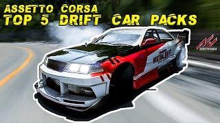 Top 5 Assetto Corsa Drift Cars of 2023! | Best Car Packs (Part 5)