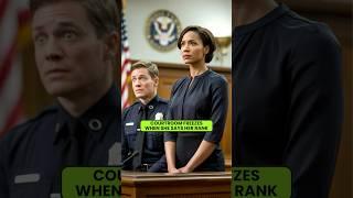 Cop Tries to Frame Black Woman—Courtroom Freezes When She Says Her Rank