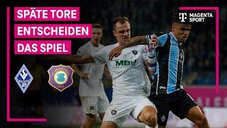 SV Waldhof Mannheim - FC Erzgebirge Aue, Highlights mit Live-Kommentar | 3. Liga | MAGENTA SPORT