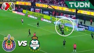 ¡MACÍAS IBA A HACER UN GOLAZO! | Chivas 0-1 Santos | Liga Mx - CL2024 J1 | TUDN