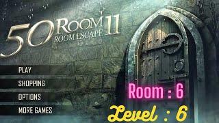 Can You Escape The 100 Rooms 11 ( XI ) | Complete Walkthrough |  Level-6 or Room-6  | Amazing Game |