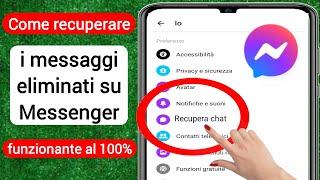 Come recuperare i messaggi eliminati su Messenger (2023)|Recupera i messaggi di Facebook cancellati