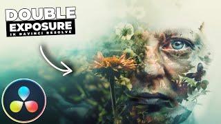 How To Add DOUBLE EXPOSURE Effects In Davinci Resolve