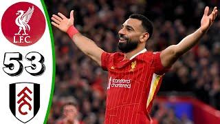 Liverpool vs Fulham 5-3 • Liverpool premier league • Highlights - All Goals 2024