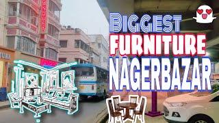 Nagerbazar view 🪑🪟 (कोलकाता का सबसे बड़ा फर्नीचर बाजार)🪵️🪑|| Kolkata #westbengal #bazaar #furniture