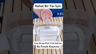 Yatmadan Önce Rahatlamak ve Huzurlu Bir Atmosfer Yaratmak İçin Mini Oda Soğutucusu