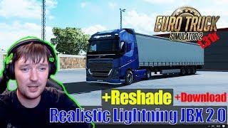 ETS2 1.31 MODS|Реалистичная Графика в ETS 2|Realistic Lightning JBX 2.0 + Reshade