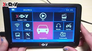 How To Update Maps ? | Truck & Car  SAT Nav | XGODY GPS Esay Update