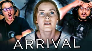 ARRIVAL (2016) IS PHENOMENAL!! MOVIE REACTION!! First Time Watching! Denis Villeneuve | Amy Adams