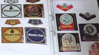 Massive Franconian Beer Label Collection (die Bierettikettensammlung)