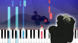 keshi - Soft Spot (Piano Tutorial)