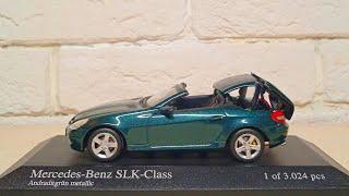 Обзор модели Mercedes-Benz SLK 1:43 Minichamps