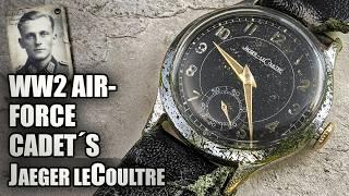 Restoring a Historic WW2 Watch with Rare Engravings - Vintage Jaeger LeCoultre 1940s