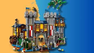 Обзор LEGO Замка 31120. Строим Лего Средневековый город. Часть 1.