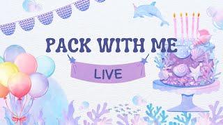 ️ Pack With Me | 19  Sep