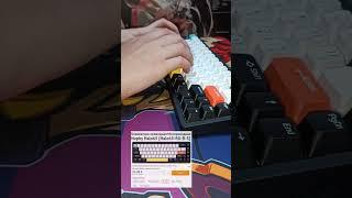 Nuphy Halo65 Halo65 RU B 3  test sound #shorts   #dns   #keyboard   #asmr   #nuphy