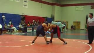 Erik Gotay pins Colonial H S  wrestler