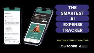 The Smartest AI Expense Tracker no-code app ever built!