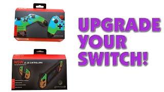 Gioteck WX4 Premium Nintendo Switch Controller & NSW JC-20 Joy-Con Controllers Review