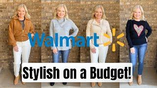 AFFORDABLE CASUAL OUTFITS for WOMEN OVER 50 / Walmart Try On Haul #over40 #over50 #walmart #tryon