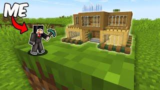 Clyde BUILT a SMALLEST HOUSE in Minecraft! | TAROPA VILLAGE