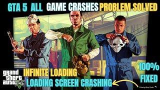 HOW TO FIX GTA 5 CRASH ON LOADING SCREEN AFTER INSTALLING MODS||ULTIMATE FIX FOR GTA 5 CRASHES MODS