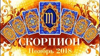 СКОРПИОН Прогноз на ноябрь 2018